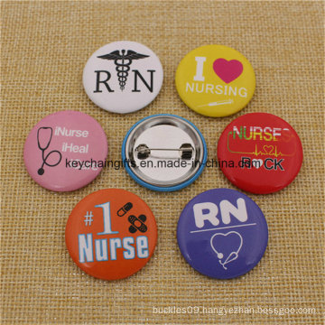 Wholesale Cheap Custom Metal Nurse Badge Button Pins